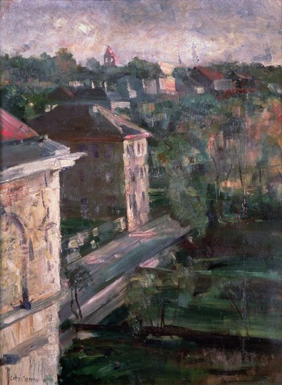 Schwabing, 1891 von Lovis Corinth